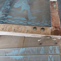 vetri serigrafati per vetrinetta modernariato