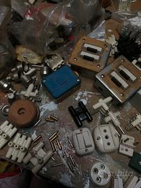 materiale elettrico vintage