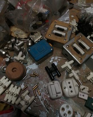 materiale elettrico vintage