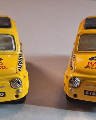 Fiat 500 a molla Nastro Azzurro.