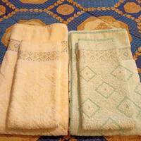 2 set di asciugamani NUOVI "Besana" 