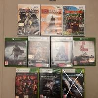 Lotto vari giochi PS2 - XONE - X360 - WII