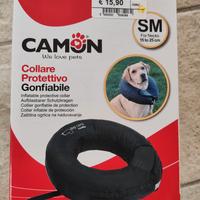 collare protettivo gonfiabile per cani tg S/M