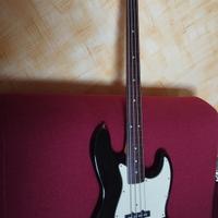 Squier jazz bass freetless  1989 made in Korea