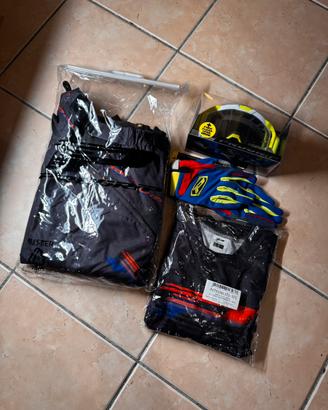 Abbigliamento motocross/enduro Progrip nuovo 2025