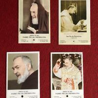 17 Santini con reliquia San Pio da Pietrelcina