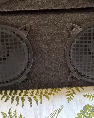Cassa acustica potente 4 Ohm con 2 altoparlanti