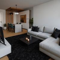 Accessoriati e rifiniti appartamenti con 2 bagni