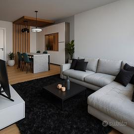 Accessoriati e rifiniti appartamenti con 2 bagni