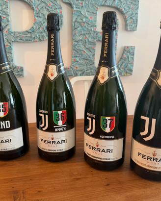Set di 4 bottiglie Ferrari Trento Brut Trentodoc