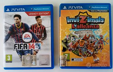 2 Giochi PS Vita: FIFA 14 e Invizimals L'Alleanza