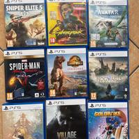 Diversi videogiochi playstation 5