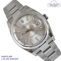 ROLEX Datejust 126200 silver dial Full Set 2019