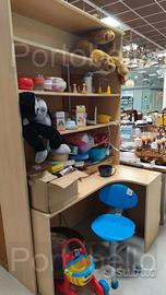 Codice: 8636 SCRIVANIA ANGOLARE CON LIBRERIA SOPR