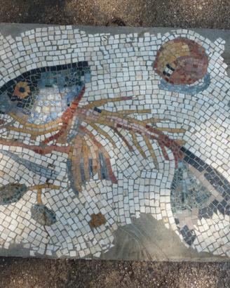 Mosaico "Lisca di pesce" cm. 58x74 - cod.14