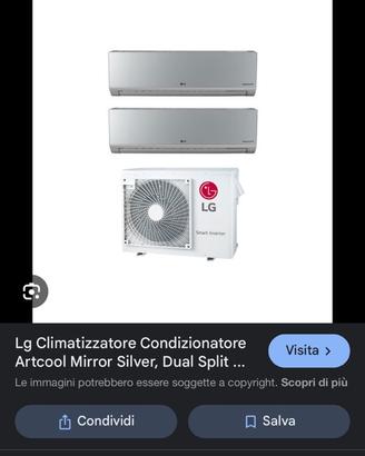 Impianto trial climatizzazione  LG inverter