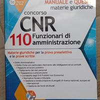 libro quesiti materie giuridiche concorso CNR funz