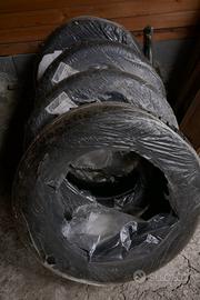 4 ruote con gome estate e nuove gome invernale