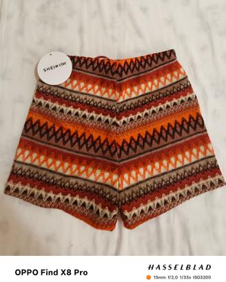 pantaloncino shein multicolor