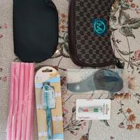 Set Borsa Beauty Donna, Spazzola, ecc