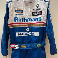 Tuta Ayrton Senna 1994 Williams Rothmans - replica