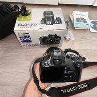 Canon eos 450D +obiettivi