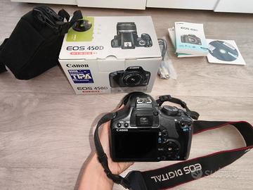 Canon eos 450D +obiettivi