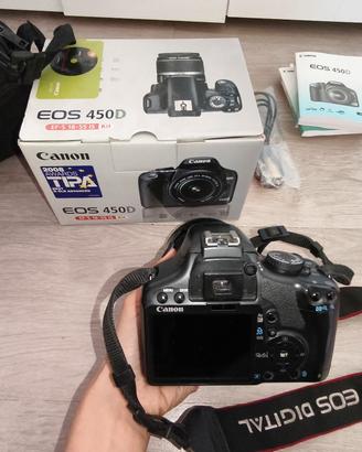 Canon eos 450D +obiettivi