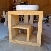 Mobile bagno in pietra naturale
