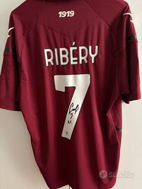 Maglia Salernitana Ribery 7 Autografata