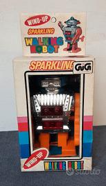 Robot a carica Sparkling GiG originale vintage.