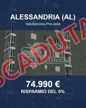 Immobile in asta di 77 m² con box auto a Alessandr