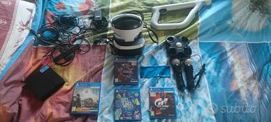  VR PS4, Cam V2, Aim, Motion Controller, 4 giochi