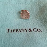 Orecchino cuore in Argento 925, Tiffany 