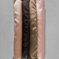 Set di 4 bigodini raso capelli heatless arriccia