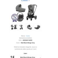 Carrozzino cybex trio priam
