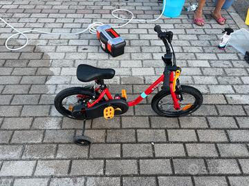 Bicicletta BTWIN bambino con rotelle