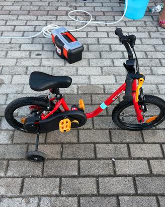 Bicicletta BTWIN bambino con rotelle