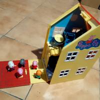 Casa House Peppa Pig + personaggi