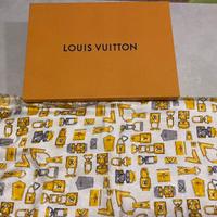 Foulard Louis Vuitton nuovo seta e lana