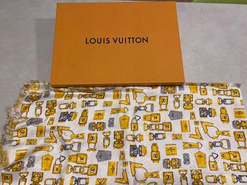 Foulard Louis Vuitton nuovo seta e lana