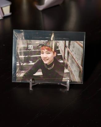 bts yoongi Dark&Wild photocard 