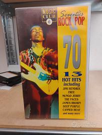 VHS Seventies Rock Pop video rarità 