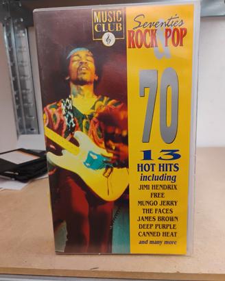 VHS Seventies Rock Pop video rarità 