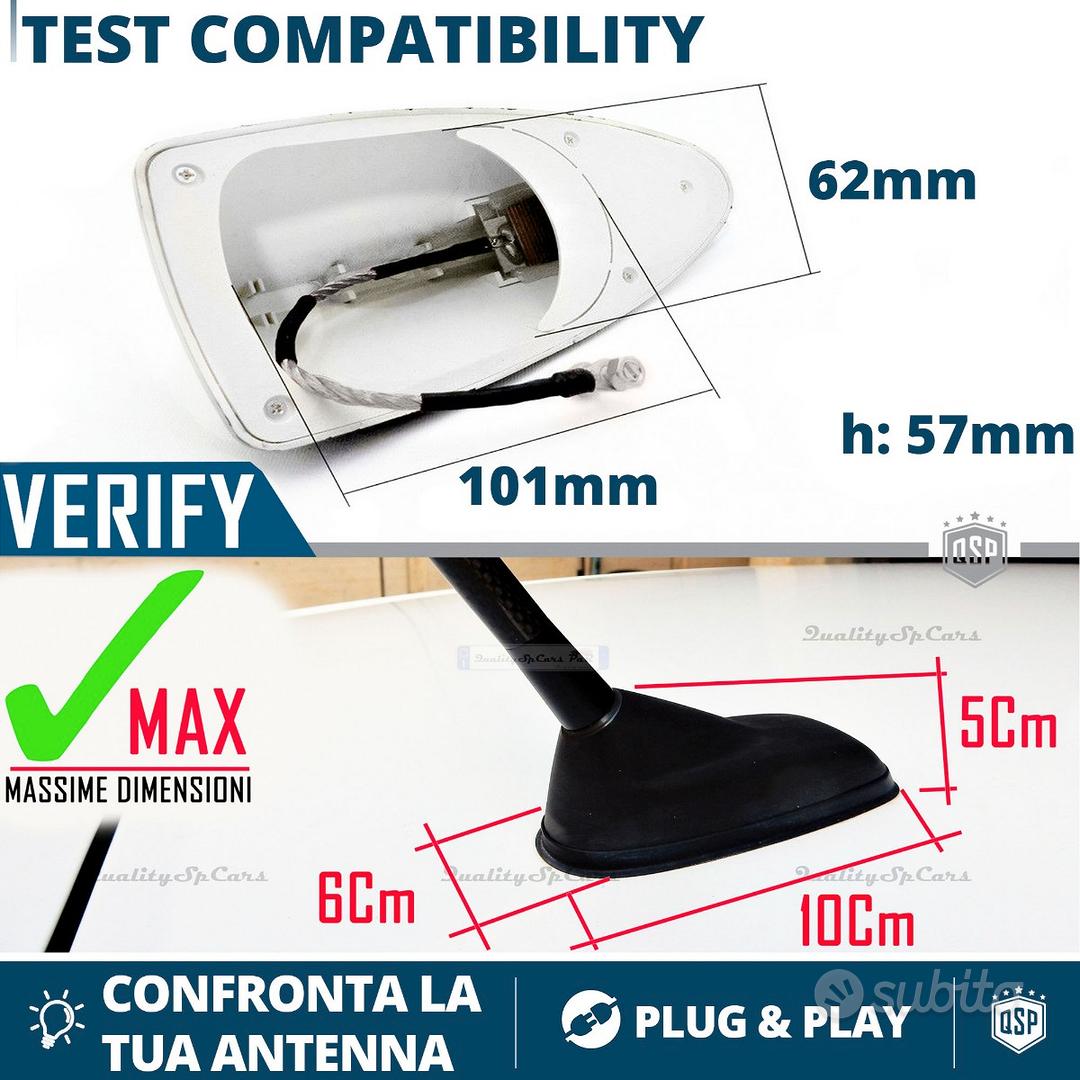 Subito - RT ITALIA CARS - Antenna PINNA SQUALO per FIAT in Fibra