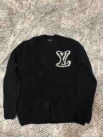 maglione nero Louis vuitton