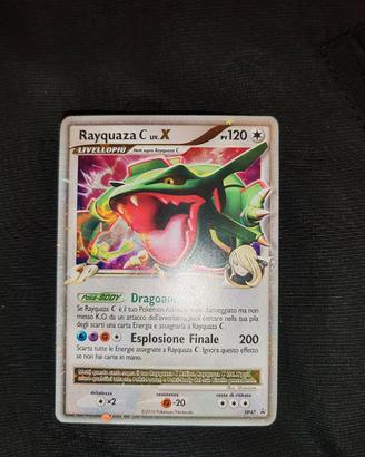 carta pokemon Rayquaza LV X