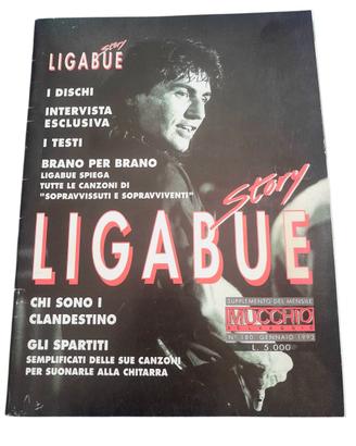 Rivista vintage rara Ligabue  1993