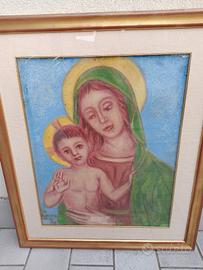 Quadro con Madonna e bambino