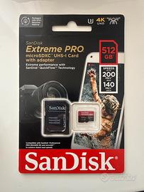 San disk extreme pro 512gb